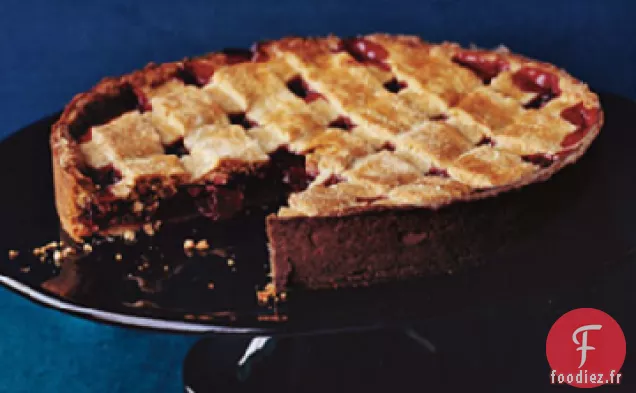 Crostata Aux Amandes Et aux Canneberges
