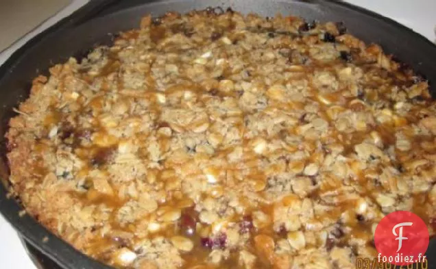 Barres de Caramel aux Canneberges