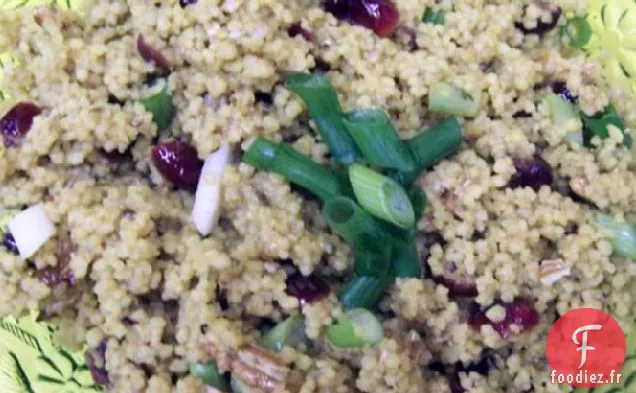 Couscous Au Curry Aux Canneberges Séchées