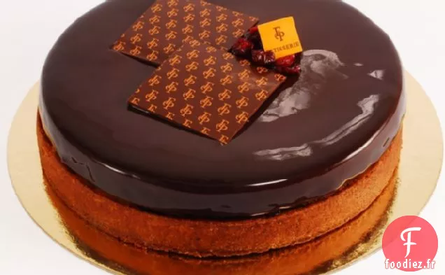 Tarte au Chocolat aux Canneberges de François Payard