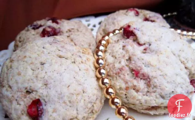 Bed and Breakfast Biscuits aux Canneberges