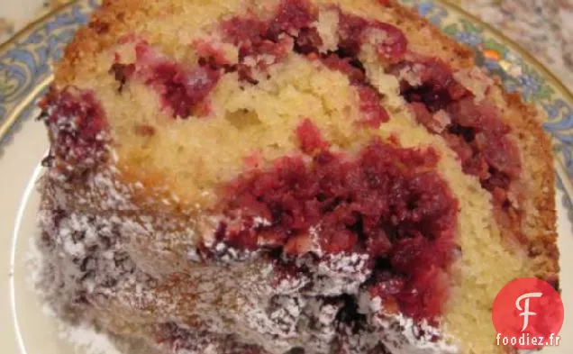 Gâteau au Thé aux Canneberges