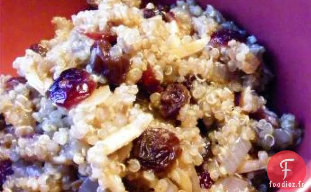 Pilaf De Quinoa Aux Canneberges