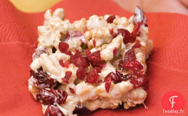 Barres Croustillantes à la Guimauve aux Grains Entiers