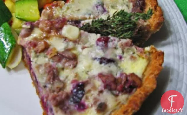 Tarte Aux Canneberges Et Noix