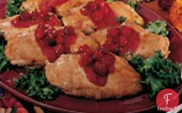 Poulet aux Canneberges