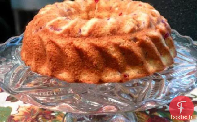 Bundt Aux Amandes Et aux Canneberges