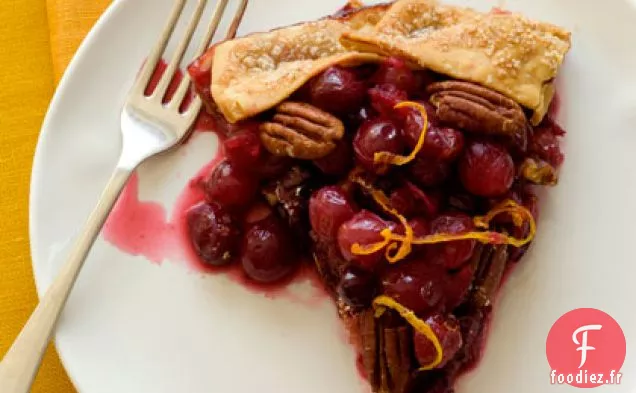 Tarte Rustique aux Canneberges