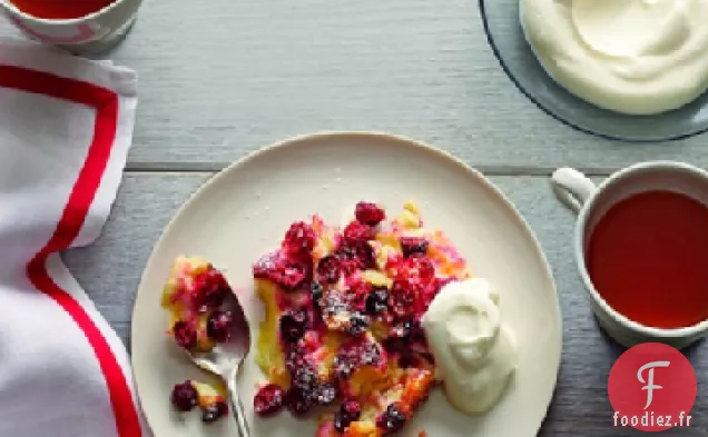 Clafouti aux Canneberges