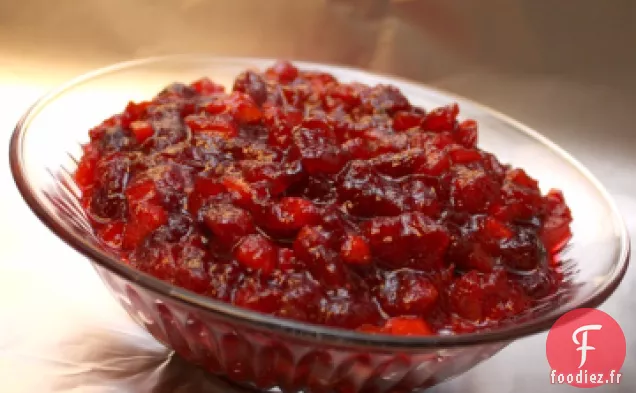 Salsa aux canneberges et au Kumquat du Wisconsin