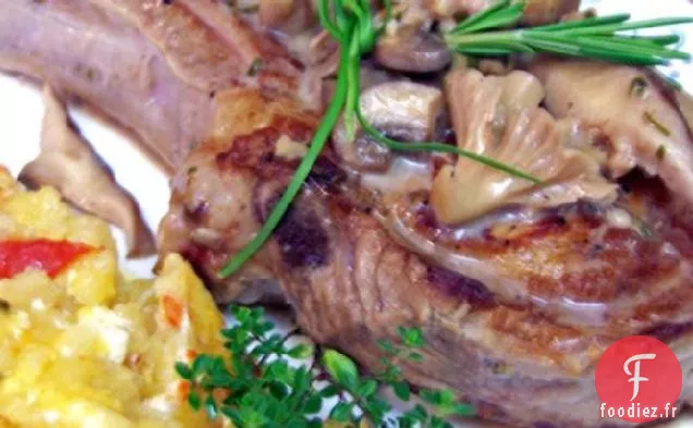 Veau Tendre à la Sauce aux Herbes