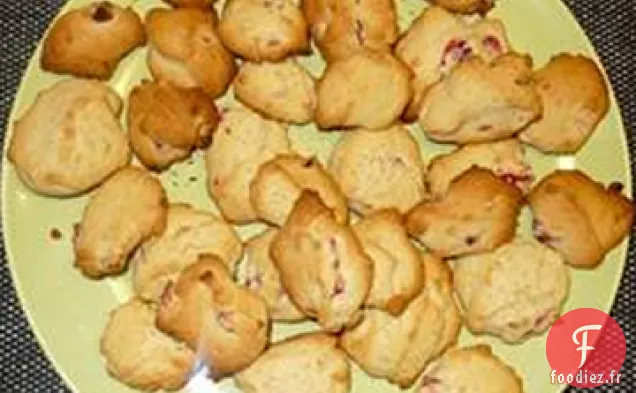 Biscuits de Cuisine aux Canneberges