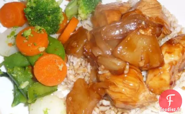Poulet Rôti Glacé au Balsamique