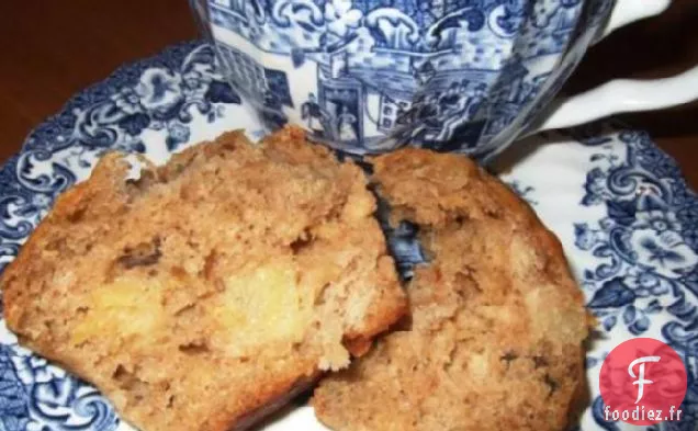 Muffins à l'Ananas aux Dattes