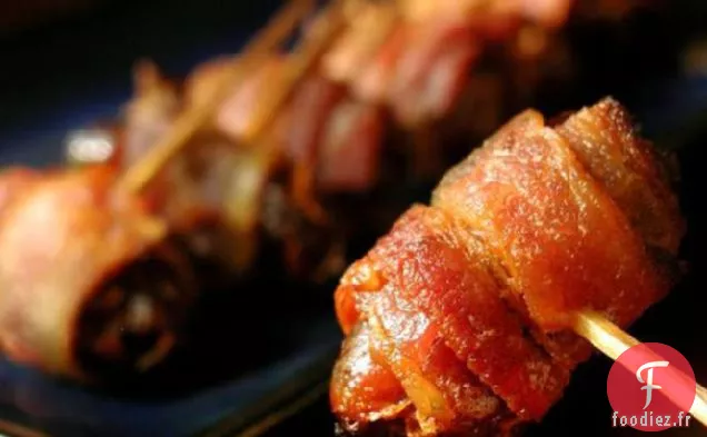 Dattes Faciles Enveloppées de Bacon