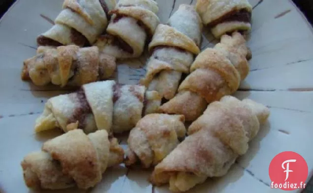 Rugelach (Biscuits Fourrés au Fromage à la Crème)