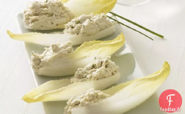 Mousse de Poulet Fumée sur Endives