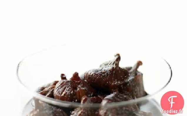 Figues Pochées au Vin Rouge