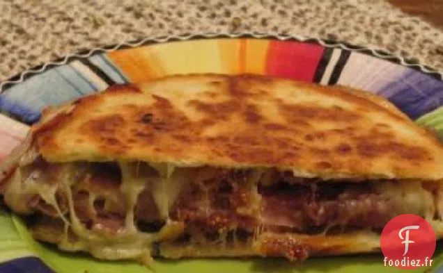 Figue, Fromage Bleu & Prosciutto Piadina