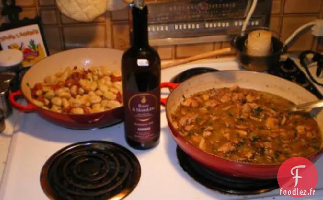 Poulet Montalcino Aux Figues - Rachael Ray