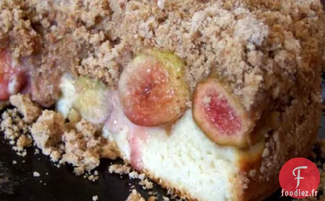 Streuselkuchen Garni W. Figue fraîche ou Pêche, Prune (Machine à Pain