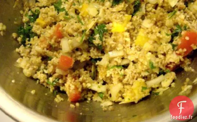 Salade de Boulgour Frais et Figuré (Boulgour) au Blé