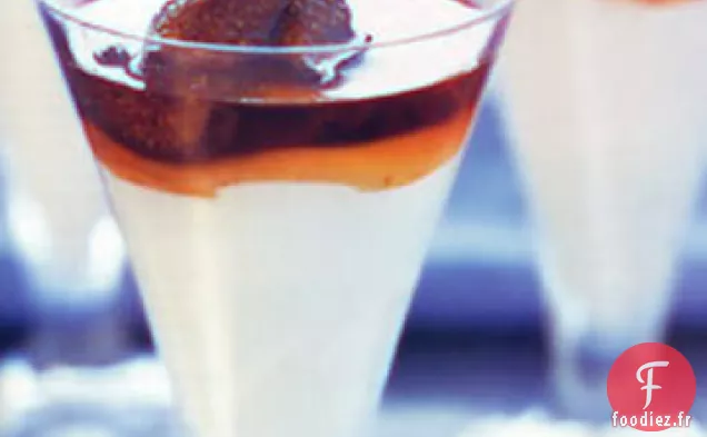 Panna Cotta Miellée aux Figues Sèches et Sauternes