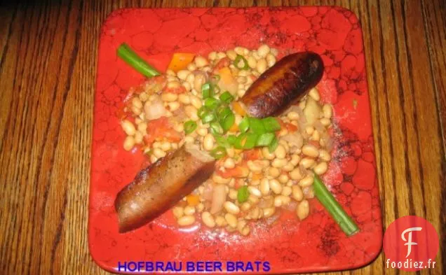 Marmots de Bière Hofbrau et Ragoût de Haricots