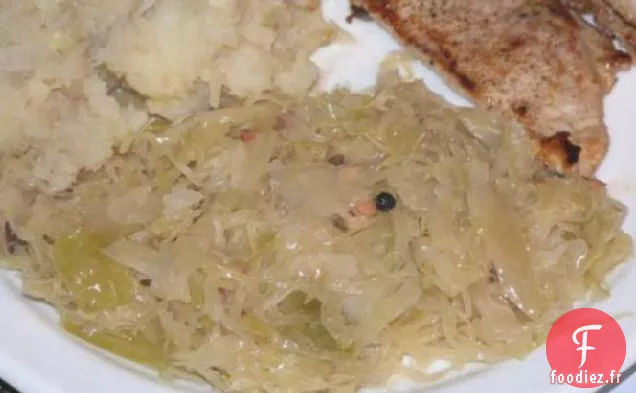 Choucroute, Façon Croate