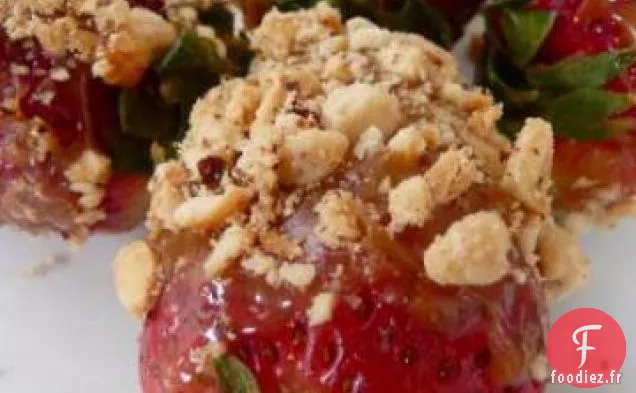 Fraises au Caramel Salé