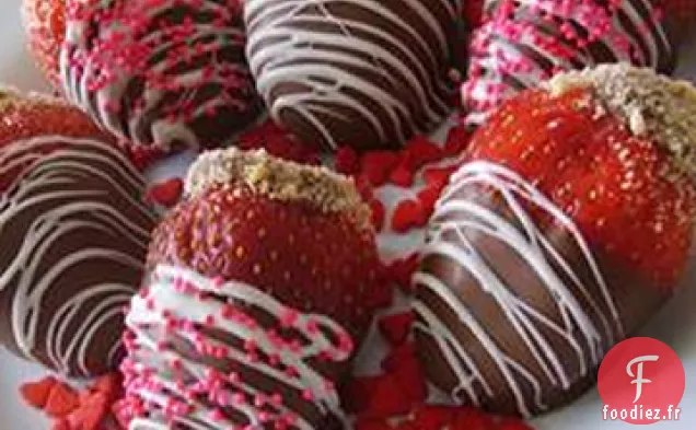 Bouchées de Cheesecake aux Fraises
