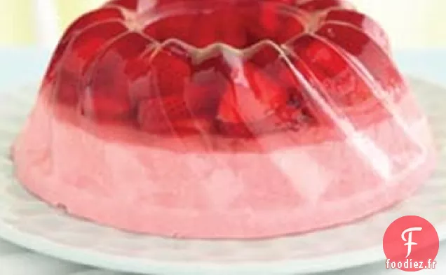 Dessert à la Mousse aux Fraises