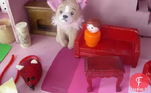 Souris Fraise
