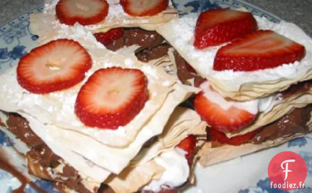 Mini Napoléon Fraise