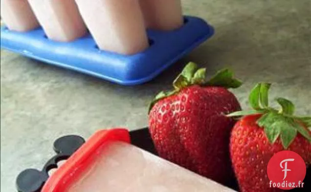 Pop Bavarois aux Fraises