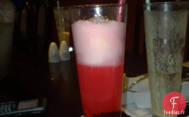 Soda à la Crème Glacée aux Fraises