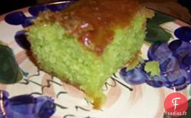 Gâteau au Citron Vert Tropical