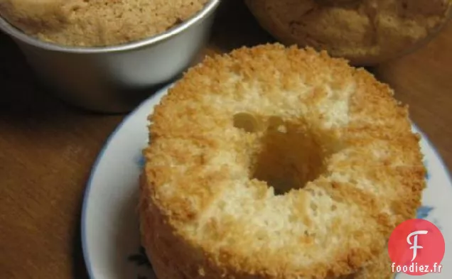 Mini Gâteaux de Nourriture d'Ange pour deux