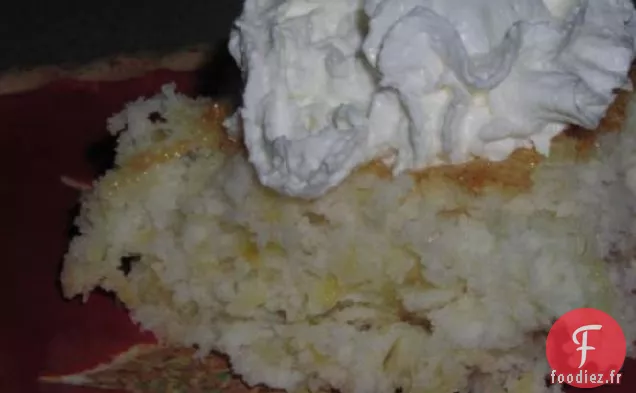 Gâteau Maigre à l'Ananas