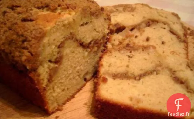 Gâteau au Pain aux Pommes Au Beurre