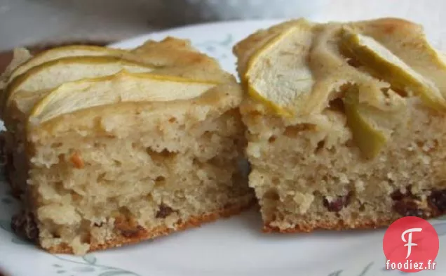 Gâteau Simple aux Pommes à la Cannelle