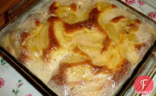 Gâteau au Pudding aux Pommes