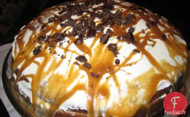 Gâteau d'Anniversaire au Beurre de Pacanes et au Caramel