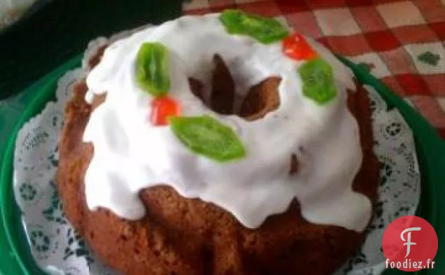 Gâteau Bundt de Noël de Philly (Gâteau aux fruits)