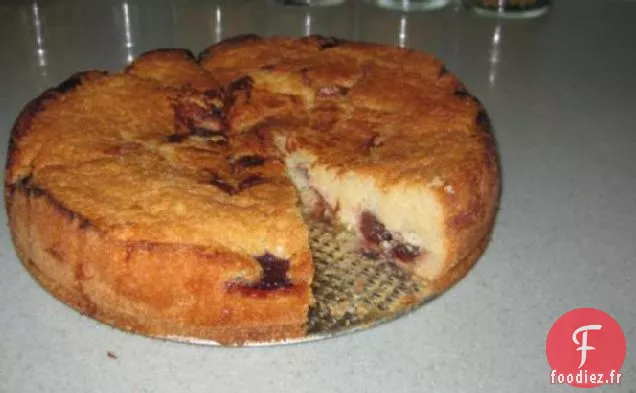 Gâteau De Petit Déjeuner Aux Tomates Vertes (Ou Aux Prunes)
