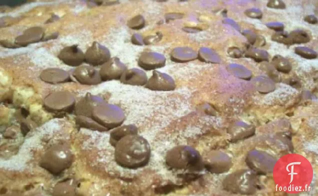 Gâteau À La Crème Sure Aux Pépites De Chocolat