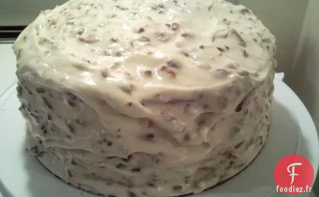 Gâteau de Velours Rouge de Missy's Avec Glaçage au Fromage à la crème