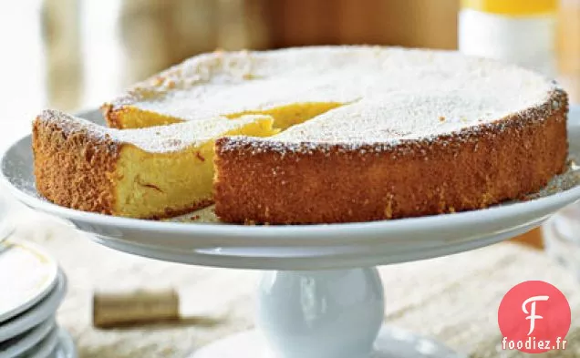 Gâteau aux Amandes et au Safran