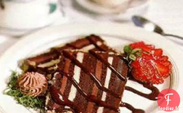 Gâteau de Marbre Au Chocolat