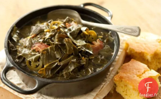 Verts de Collard Épicés